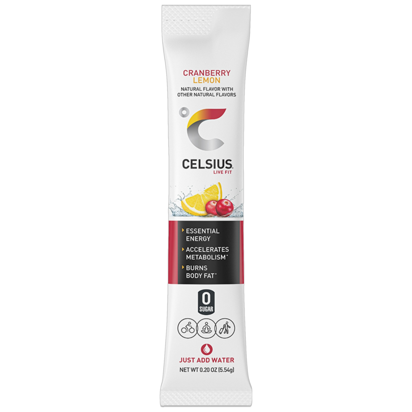 Celsius Energy Powder Drink Mix - Cranberry Lemon