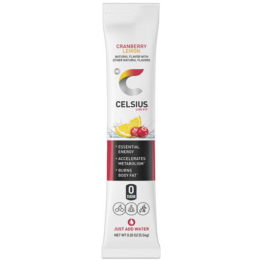 Celsius Energy Powder Drink Mix - Cranberry Lemon