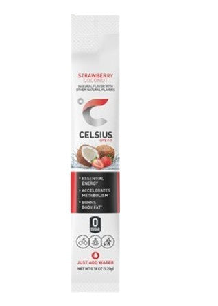 Celsius Energy Powder Drink Mix - Strawberry Coconut